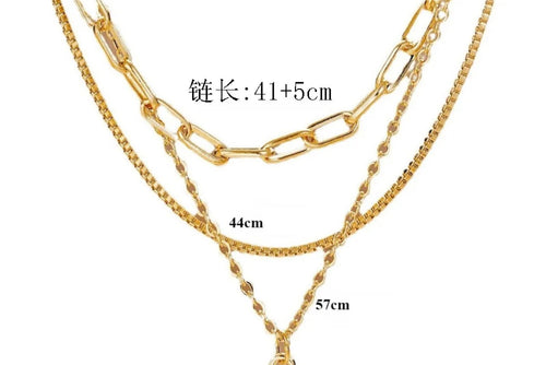 Cross Layered Necklace 3 Pc ✨NEW✨