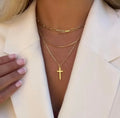 Cross Layered Necklace 3 Pc ✨NEW✨